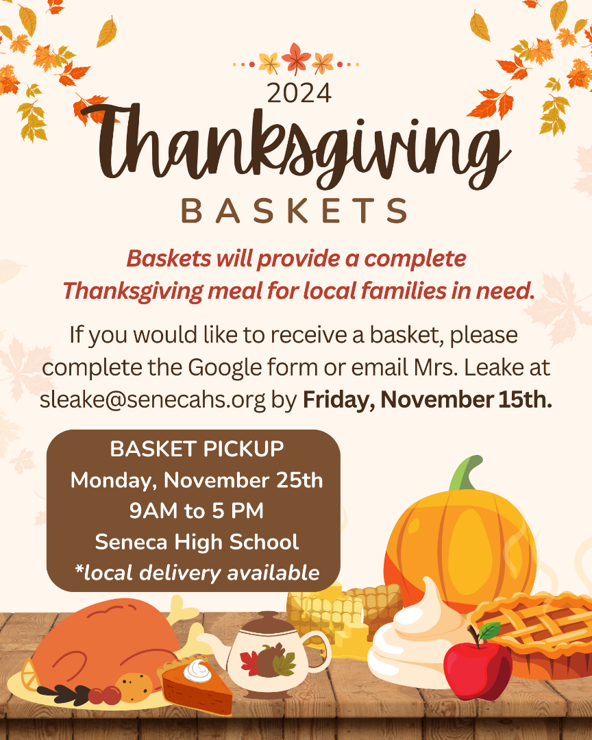 Thanksgiving Basket Flyer